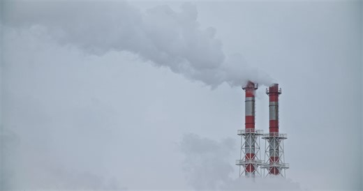 Smokestacks, Smoke, Emissions. Free Stock Video