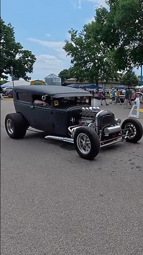Street Rod at Back to the Fifties Car Show in 2025