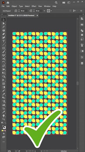 1.7K views · 42 reactions | How to Create a Pattern Design in Adobe...