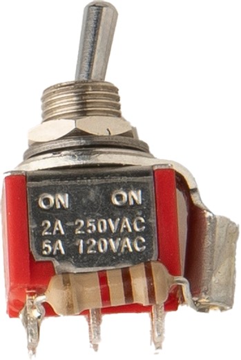 PRS DPDT Mini-toggle Switch - 1.1K Ohm, Surface Mount