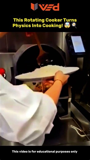 This Rotating Cooker Turns Physics Into Cooking! 🤯🍳 #shorts #viral