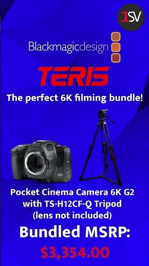 Blackmagic Design and Teris: Elevate Your 6K Filming Setup!