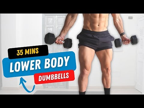 35 MIN EPIC LEG DAY | Dumbbells | Complete Lower Body Muscle Burn!