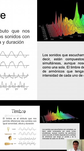 🎶 ¿Por qué dos instrumentos tocando la misma nota suenan diferente? La respuesta está en el timbre. 🔍 El timbre es lo que le da personalidad al sonido. Es lo que permite distinguir una guitarra de un piano, incluso si tocan exactamente la misma nota, a la misma intensidad. 🎨 En términos simples, el timbre es el color del sonido. Está definido por la combinación de armónicos, el ataque, el cuerpo y la envolvente del sonido. 🎧 Entender el timbre es clave para mezclar, diseñar sonido y apreciar