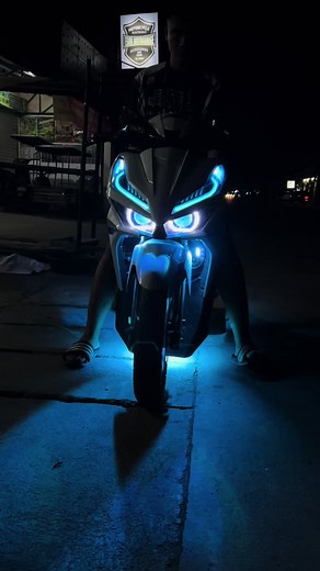 Ice Blue Light Concepts for Motorcycles