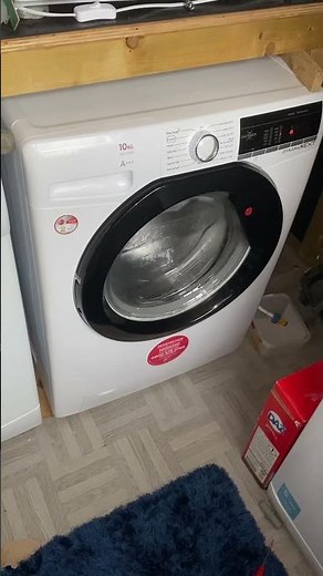 Hoover DynamicNext DXOA410C3 washing machine || Jumping spin slow down