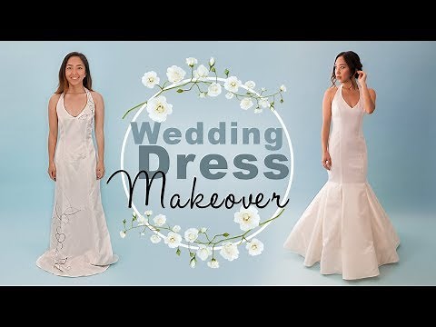 DIY Wedding Dress Makeover | Thrifted Transformations