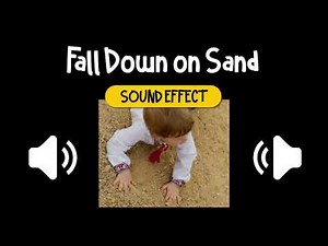 Fall Down on Sand Sound Effect | 跌到在沙石地音效 (High Quality)