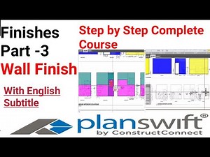 PlanSwift||Wall Finish||Quantity Takeoff: US Estimation Guide (Complete Course Part 3)