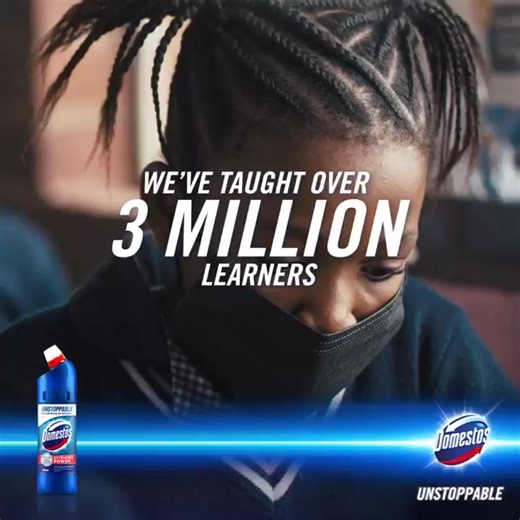 The Domestos National Schools Hygiene and Sanitation Programme teaches learners proper hygiene habits that prevent the spread of germs and helps keep them safe. Find out more here: bit.ly/3LqoQYa #Unstoppable | Domestos