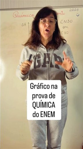 Gráfico: endotérmica ou exotérmica? #enemquimica