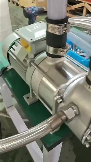 Vacuum Toilet Waste Disposal Pump HZT15MBD | Compatible with EVAC/JETS Vacuum Systems; Power-on Test