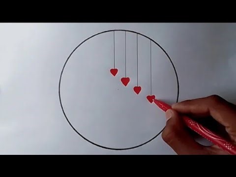 Circle drawing Scenery - Art prophec