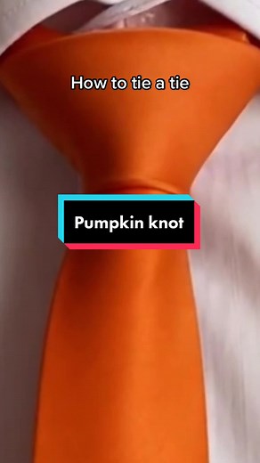 Orange #tie #tutorial #knot #howtotieatie #style