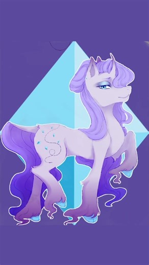 Rarity's redesign! #mylittlepony #art #mlp #mlpredesign #rarity