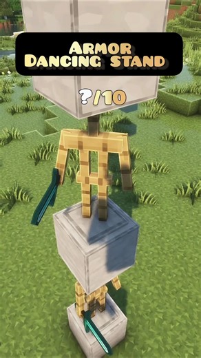 Minecraft Dancing Armor Stand #fxyoeditz #vecna