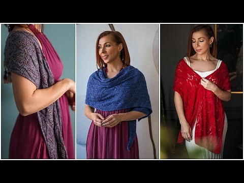 Easy, Beaded, Knit Scarf & Shawl for Beginners | Cast On & Customize the Viola Pattern!