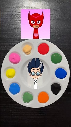 Sprunki OC Color Mixing PJ Masks🫣 (Part 2) #sprunki #colormixing #color #pjmasks