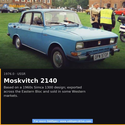 Moskvitch 2140 — The Forgotten Car You Need to Know About