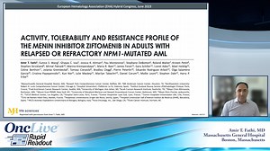 Activity, Tolerability and Resistance Profile of the Menin Inhibitor Ziftomenib in Adults With  Relapsed or Refractory NPM1-Mutated AML