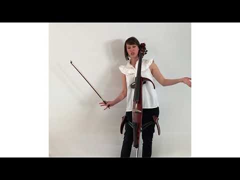 HOW TO PLAY THE CELLO STANDING UP? Cello Tutorial --- Dorette Roos