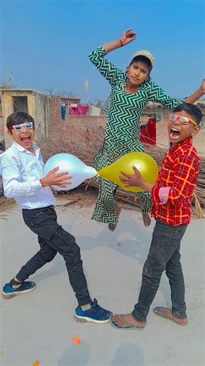 Rihan Solves Siblings balloon problem 🎈🥰😂❤️ #shorts