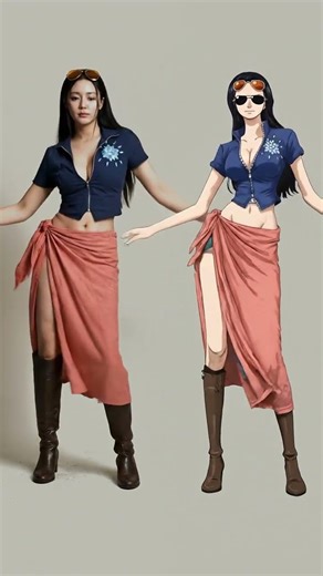 航海王：真人版妮可·羅賓！Nico Robin: Realistic Human Version!