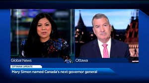 15K views · 193 reactions | Canada’s new governor general, Mary Simon, is making history, being the first Indigenous person to be the Queen’s representative in Canada. David Akin has more on her career before taking the role. Also see: https://globalnews.ca/news/8005797/who-is-mary-simon-canada-new-governor-general/ | Global News | Facebook
