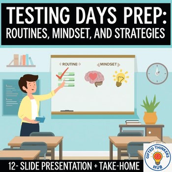 Test Prep Toolkit: Calm, Confident Students & Less Anxiety | Grades 3-6