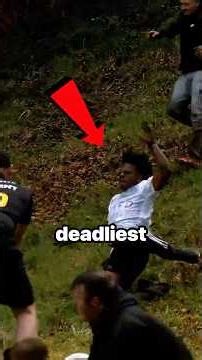 World's Most Dangerous Race ☠️...For Some Cheese #sports #shorts