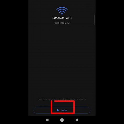 How to connect a Xiaomi to a PC via Wi-Fi to transfer files.