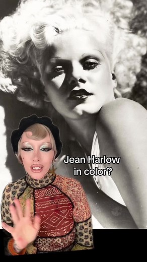 Jean Harlow used Max Factor Flame Rouge from the 1930’s! Now i have to find the lipstick! #vintagemakeup #jeanharlow #maxfactor #1930s