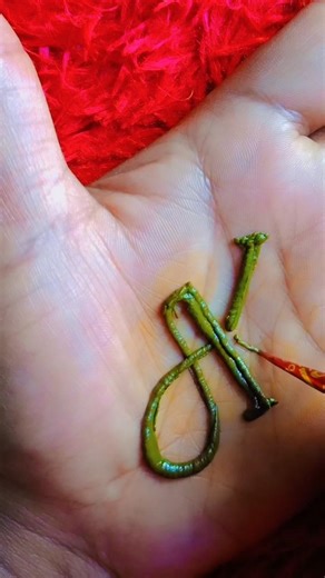 A ❤️ K letter tatto design#shorts#viralvideo#trending#mehndi