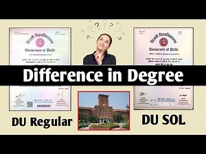 Difference Between SOL & Regular Degree | SOL Degree Vs Regular Degree | College Updates