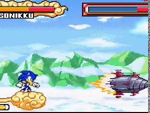 Sonic in Dragon Ball: Advanced Adventure