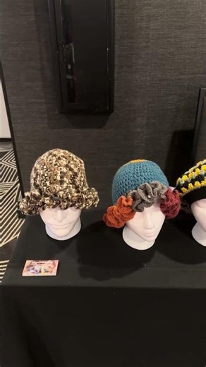 My Table Set Up for the show #crochet #handmade #craft #showcase #crochetersofyoutube