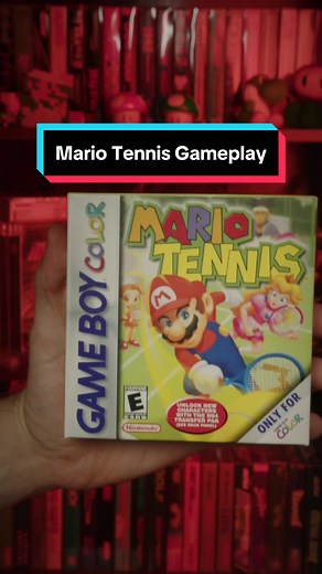 Serve up some fun with 'Mario Tennis' for Game Boy Color! 🎾🎮 . This handheld version of the beloved sports game includes a unique RPG mode where players create and train their own tennis character, leveling up skills and taking on the best players in the Mushroom Kingdom. With its engaging gameplay, charming graphics, and depth, 'Mario Tennis' on Game Boy Color offers an enjoyable experience for tennis fans and RPG enthusiasts alike. Get ready to rally, smash, and ace your way to victory! 🌟💥