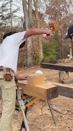 The PERFECT Timber Frame Joint (Mortise & Tenon Fit!)