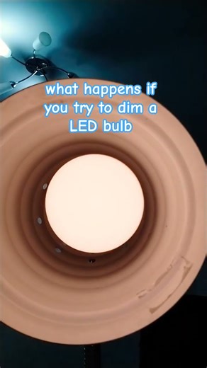 Dimming a LED bulb