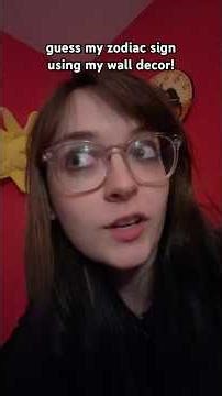 guess my zodiac sign using my wall decor!yes i love astrology #zodiac #astrology #fun #shorts