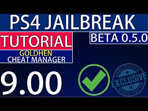 PS4 Jailbreak - New Release | How to Use GoldHEN Cheat Manager Tutorial 🤔 (9.00 or lower)