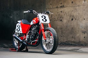 Sebuah Replika Honda RS600 Flat Track Dengan Ketampanan Maksimal - Gridoto