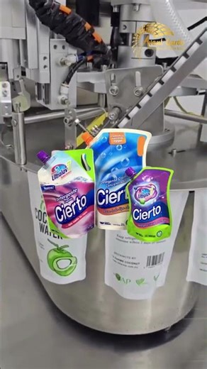 Automatic Spout Pouch Filling Machine | Fast, Clean & Accurate Liquid Packing