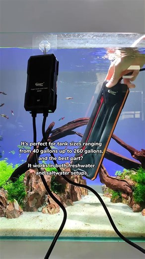 Cold tank causing stressed fish? 🥶🐟 Meet the hygger 𝐇𝐆𝟎𝟒𝟑 Smart Heater — fast, safe, and ultra-precise heating for your tank! 🔥 Heats aquariums up to 80 gallons in just a few hours 🔥 Overheat alarm for added peace of mind 🔥 Smart chip technology with ±0.1°F accurate temperature control 🛒https://www.amazon.com/dp/B0BF3V7CY1 🛒https://www.hygger-online.com/product/submersible-double-quartz-heater/ | Hygger Aquarium