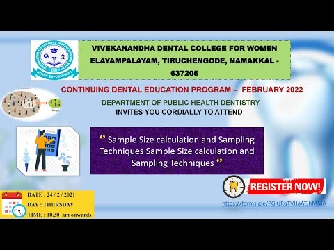 How to calculate sample size using G power software | Public health dentistry