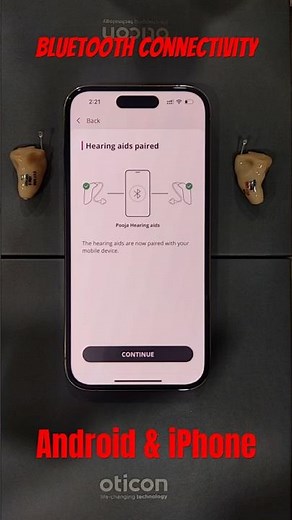 New Oticon Own 4 ITC Hearing aids Bluetooth connectivity- Android & iPhone 360° OpenSound Navigator