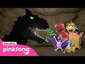 Dino Monstruo en la Oscuridad😱 | Canciones de Dinosaurios para Niños | ‪@Pinkfong_Español‬