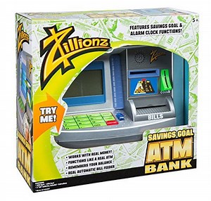 Zillionz Electronic Deluxe ATM Machine Savings Bank, Piggy Bank - Walmart.com