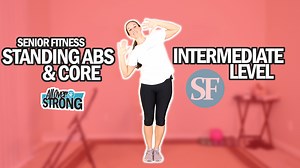 Standing Abs And Core Workout For Seniors | Intermediate Level | 10 Min - Senior Fitness With Meredith