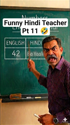 How to Pronounce Numbers in Hindi: Part 11 #learning #education #funny #ai #shorts #viralvideo